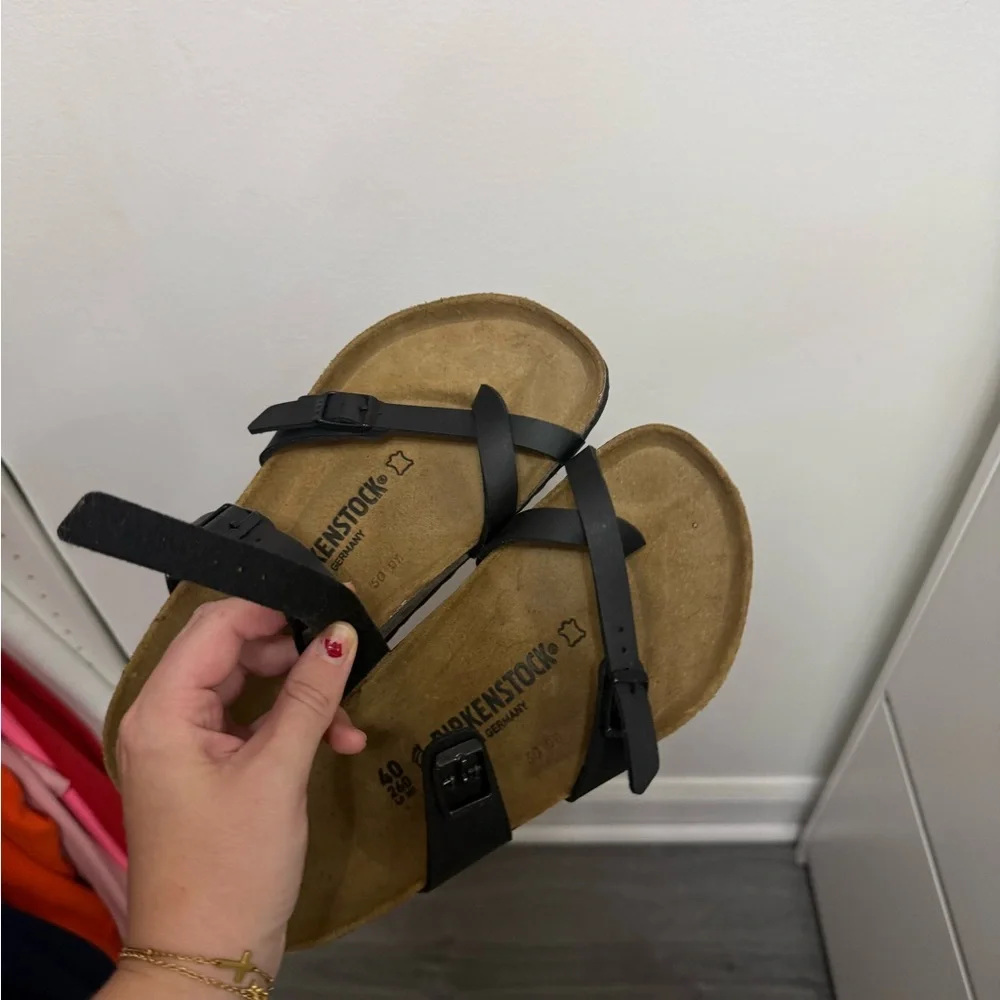 Brand new Birckenstock Mayari Birko Black Sandals - Picture 3 of 5